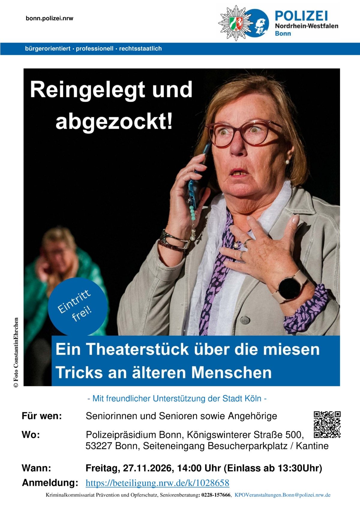 bonn.polizei.nrw Theaterstück